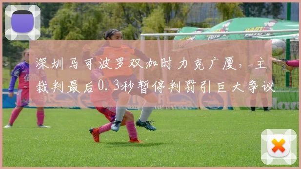 深圳马可波罗双加时力克广厦，主裁判最后0.3秒暂停判罚引巨大争议